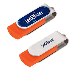 DOMEABLE ROTATE FLASH DRIVE - 4GB