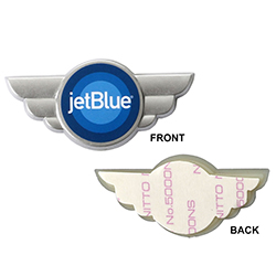 JETBLUE WING BLUEBERRIES STICKERS - PACK OF 25