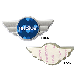 JETBLUE WING BUBBLES STICKERS - PACK OF 25