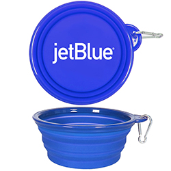 7'' COLLAPSIBLE TRAVEL PET BOWL