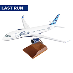 A220-300 DAWNING OF A BLUE ERA 1:100  MODEL